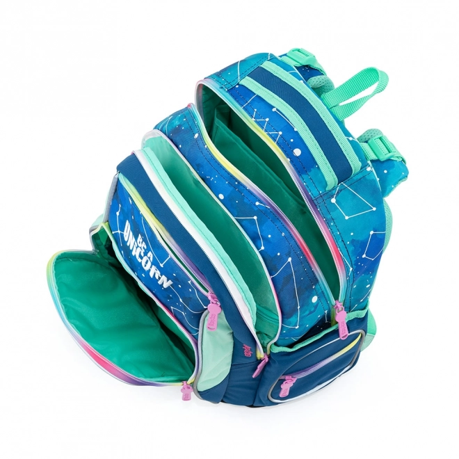 Schulrucksack OXY GO mit Einhorn