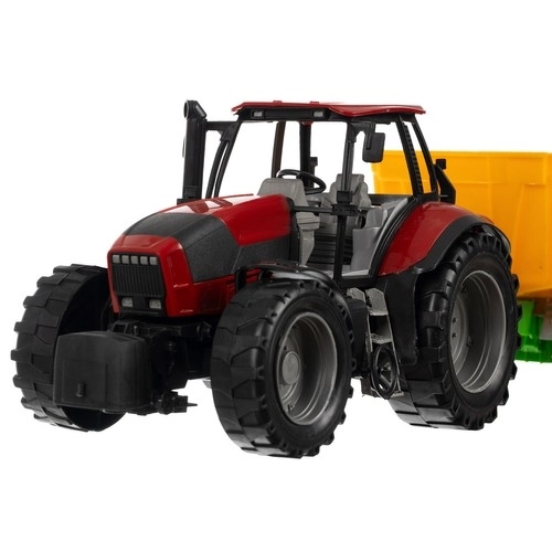 Landbouwtractor met aanhanger 24711
