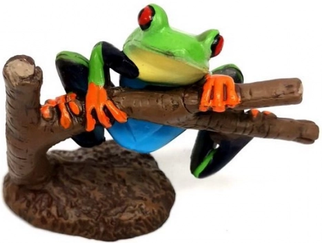 Figur Rotohr-Laubfrosch 8 cm