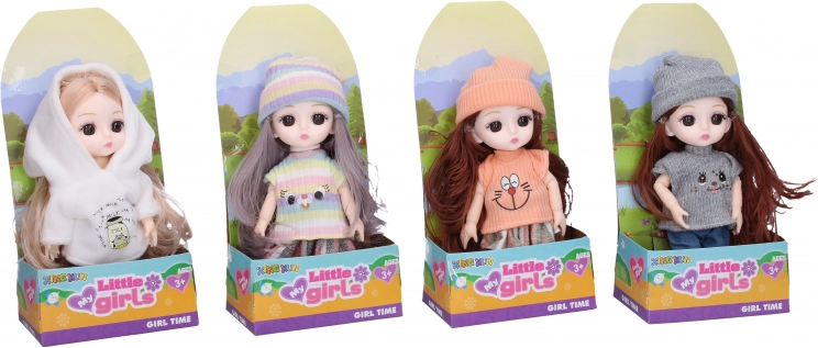 Puppe im Winteroutfit 15 cm