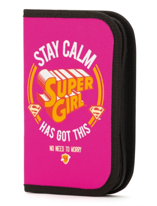 Stylish Super Girl “stay calm” design