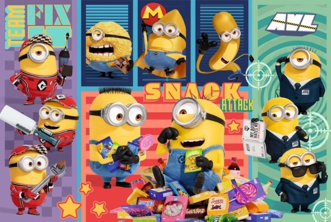 Puzzle 160 pièces Joie des Minions Trefl