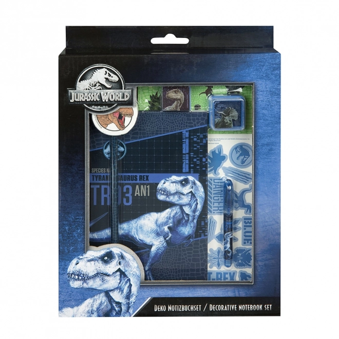 Creative Notebook Set with JURASSIC WORLD Theme