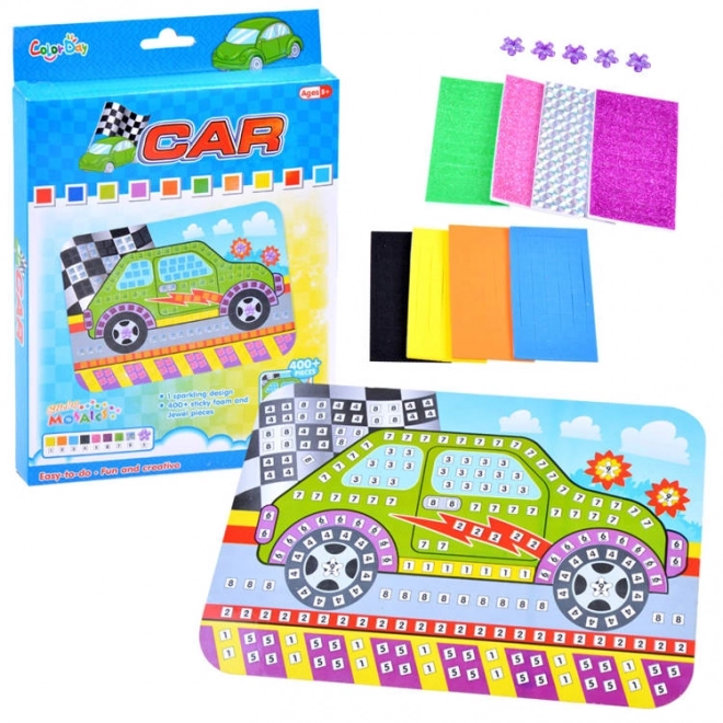 Creatieve mozaïek foamsticker voor auto ZA3275