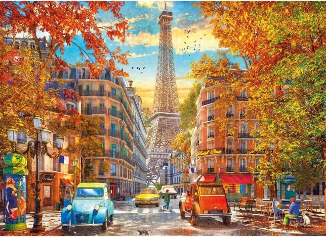 Puzzel Herfst in Parijs 1000 stukjes