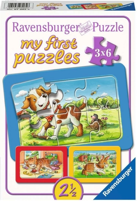RAVENSBURGER My First Puzzle Animal Friends 3x6 pieces