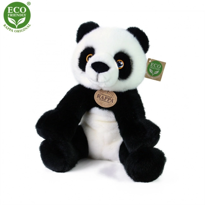 Rappa Pluchen Zittende Panda 27 cm ECO-VRIENDELIJK
