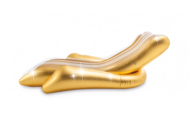 Opblaasbare ligstoel met glitters