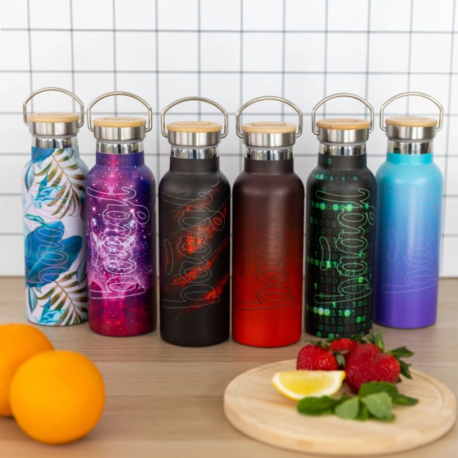 Thermofles met bamboedop Leafs 500 ml