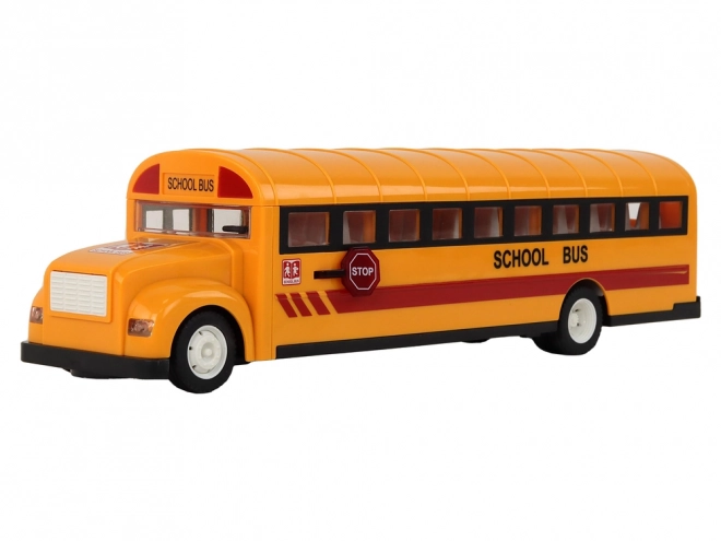 Gele schoolbus op afstandsbediening R/C Open deuren