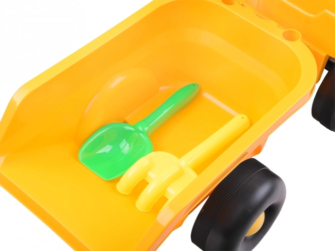 Remorque avec outils pour jeu créatif