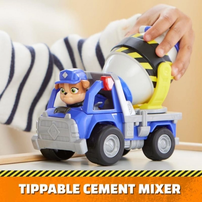 Cementmixer uit de Paw Patrol collectie: Rubble en zijn team