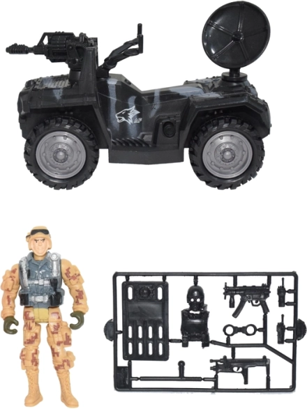 Véhicule militaire réaliste