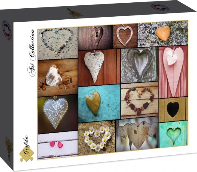 Puzzel collage: Liefde 1000 stukken