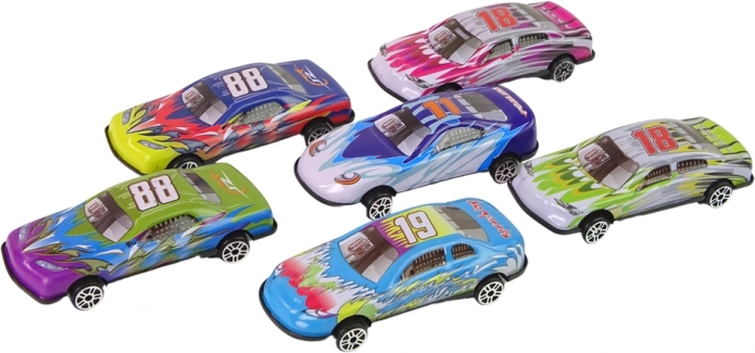 Set met raceauto
