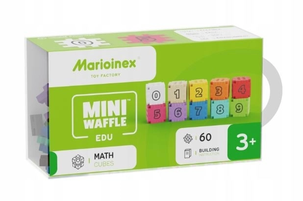 Mini Waffle Edu - Wiskundige blokken 60 stuks