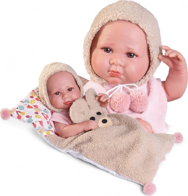 Poupée réaliste bébé Antonio Juan Luca 42 cm