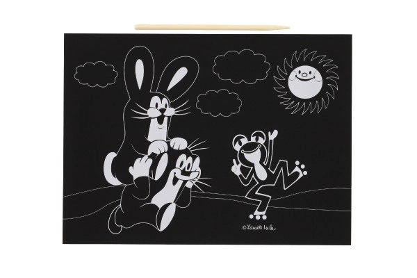Scratch Picture Mole and Friends