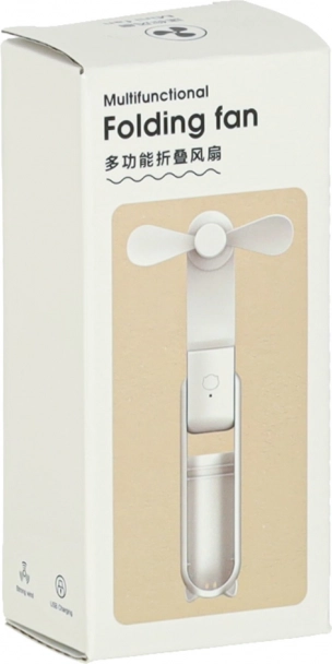 Mini draagbare USB ventilator opvouwbaar groen
