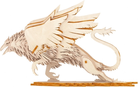 Wooden 3D Puzzle Griffin