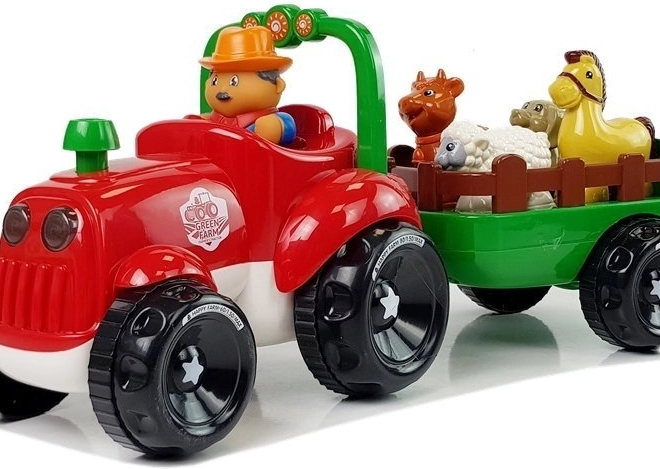 Vooruit rijden met een druk op de schoorsteen