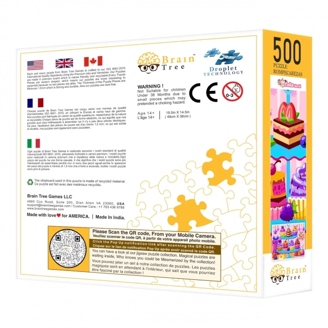 Puzzle In der Konditorei 500 Teile