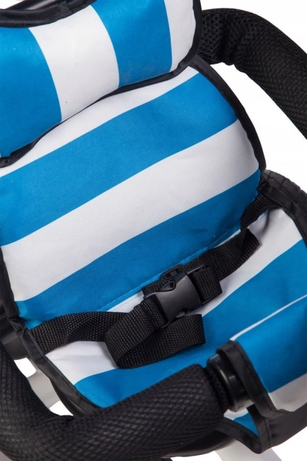 Driewieler met draaibare kap en duurzame rubberen wielen ECOTOYS