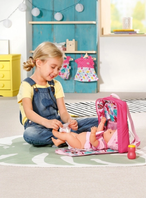 BABY born® stijlvolle luiertas rugzak