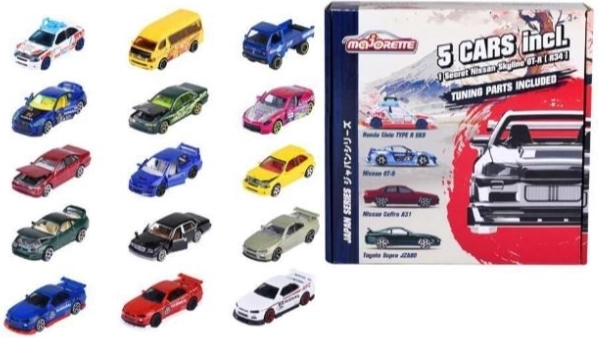 Majorette Bonus Pack Japan série - Set de véhicules