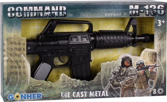 Polizeimaschinengewehr Schwarz