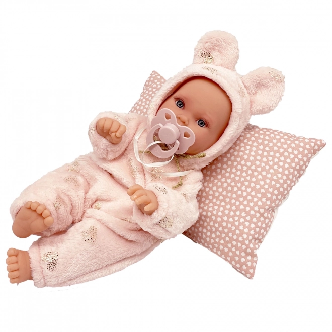 Antonio Juan 1136 KIKA - poupée bébé réaliste avec fonction de mouvement spéciale et corps en tissu souple - 27 cm
