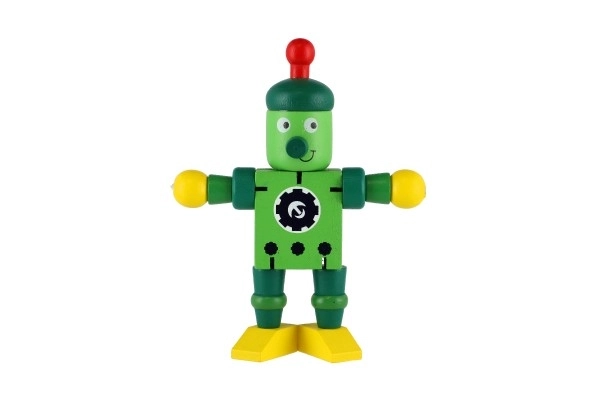 Robot hout 12cm vanaf 18 maanden - 1 stuk