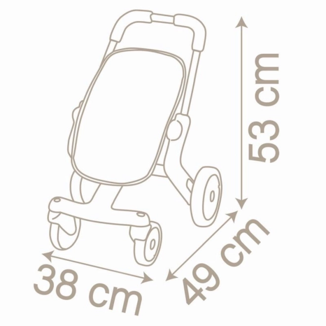 BN Kinderwagen voor poppen sportief