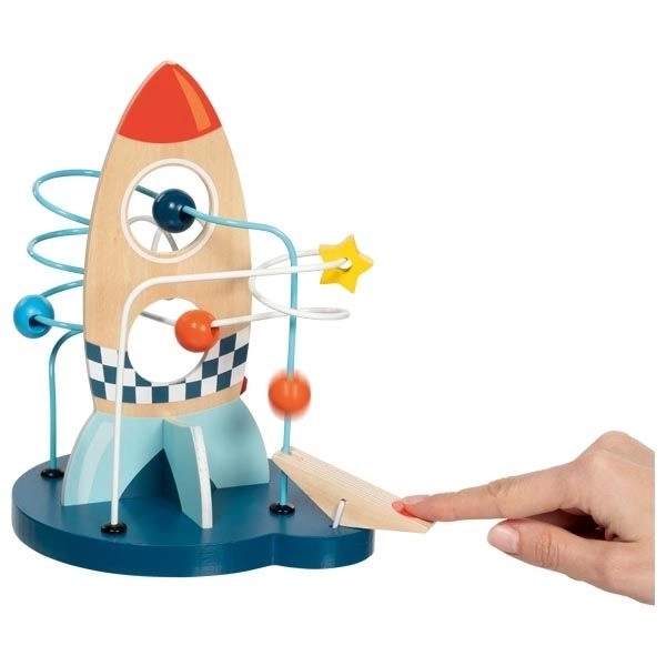 Lelin Toys houten kralenlabyrint