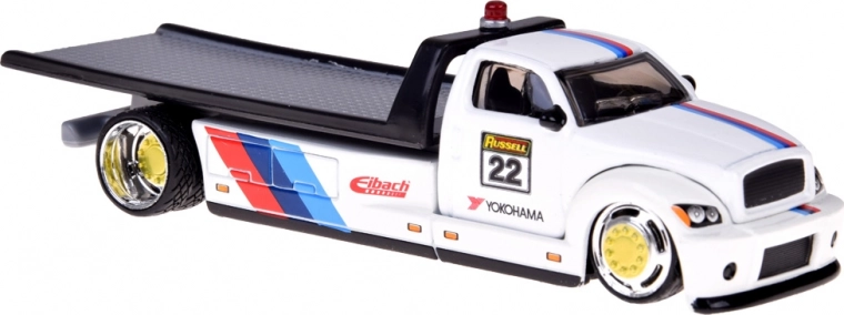 Carrosserie en métal et marquages détaillés