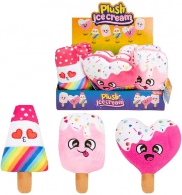 Plush Popsicle Ice Cream 16 cm - 3 Types