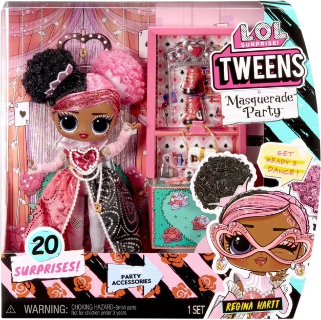 L.O.L. Surprise Tweens poupée Regina Hartt – bal masqué