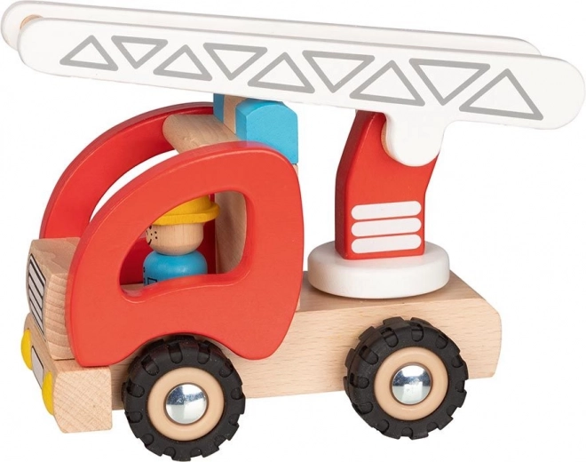 Feuerwehrauto mit Leiter