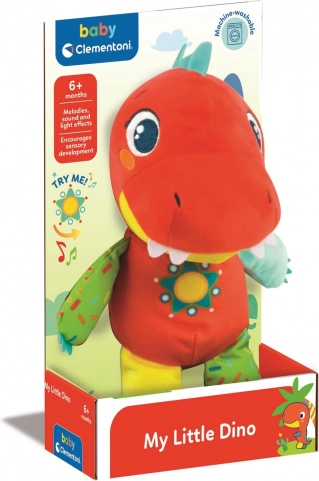 Petit dragon en peluche interactif BABY CLEMENTONI