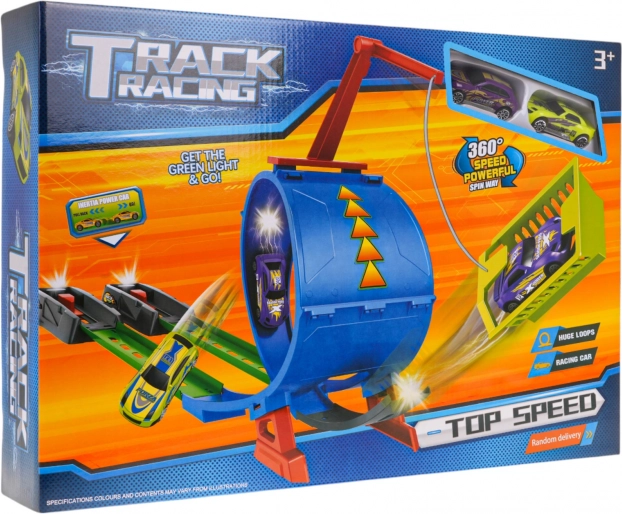 Racing Track with Top Speed Launcher