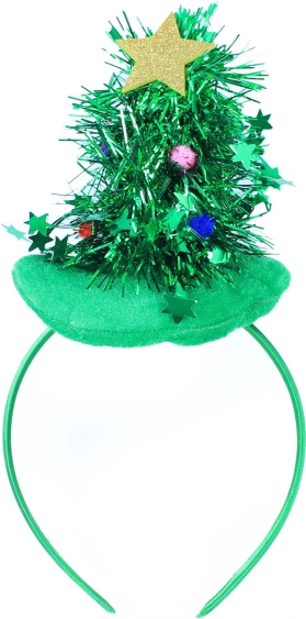 Serre-tête de Noël avec sapin