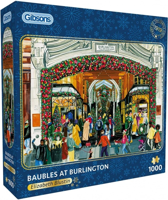 Puzzle Décorations à Burlington 1000 pièces