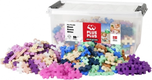Plus-Plus BIG Building Set Bloom, Breeze, Glitter 400 Pieces