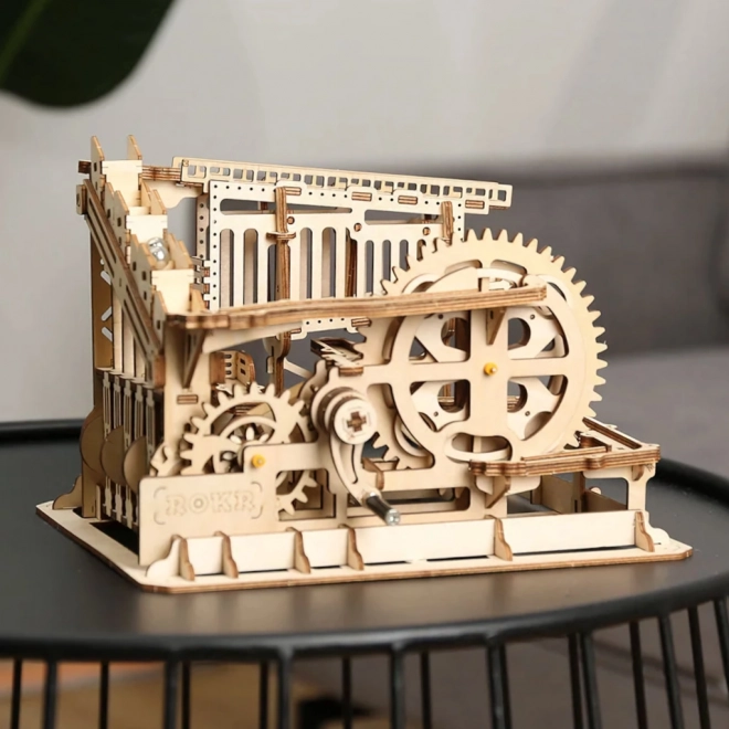 Valluiken Marmer Squad - Knikkerenbaan - 3D houten bouwpakket