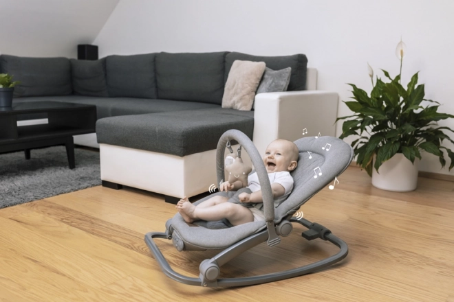 Relax Wipstoeltje met Roze Driehoeken