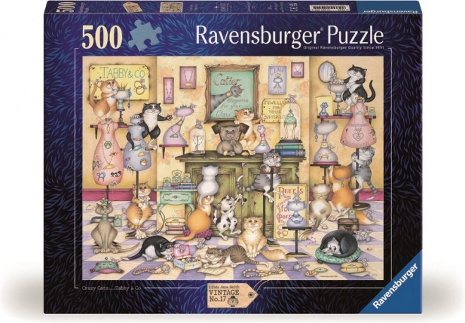 Puzzel Spelletjes met Ondeugende Katten