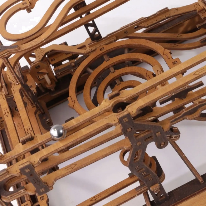 WOODEN CITY 3D houten puzzel Knikkerbaan 265 stukken