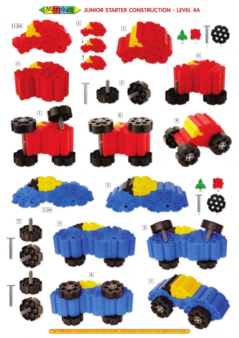 Morphun Starter 600 stks. bouwset voor kinderen