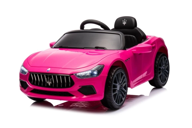 Accu auto Maserati Ghibli roze
