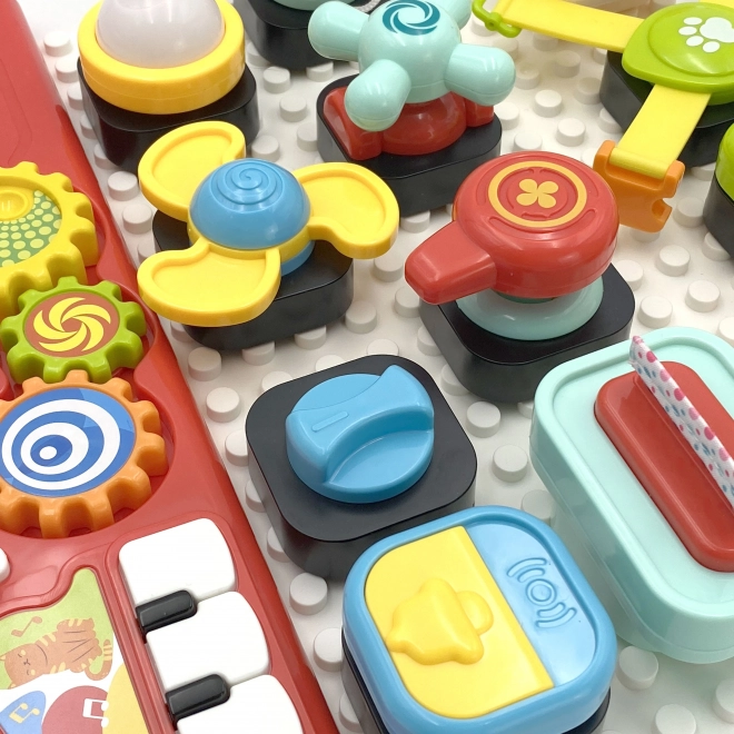 Woopie Montessori Children's Manipulative Panel Colorful Activity Panel